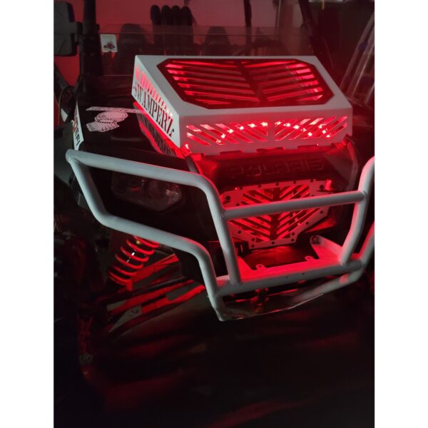 RZR 900 Hood Mount Rad Relocate - Image 2